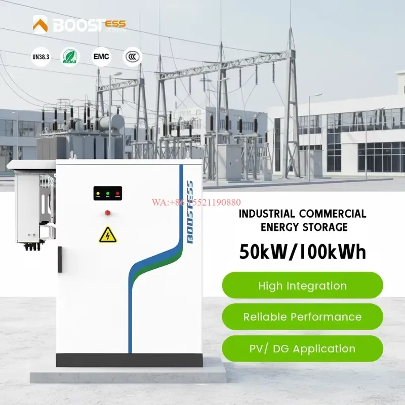 WMWMNU for Lifepo4 Solar Farm All In One Air Cooling System Lithium Batteries Cabinet 50kw 100kwh Commercial Industrial Power