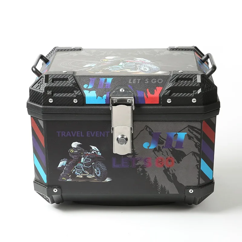 

Spot General Motorcycle Trunk, Large-capacity Removable Motorcycle Trunk, Battery Car Waterproof Storage Box