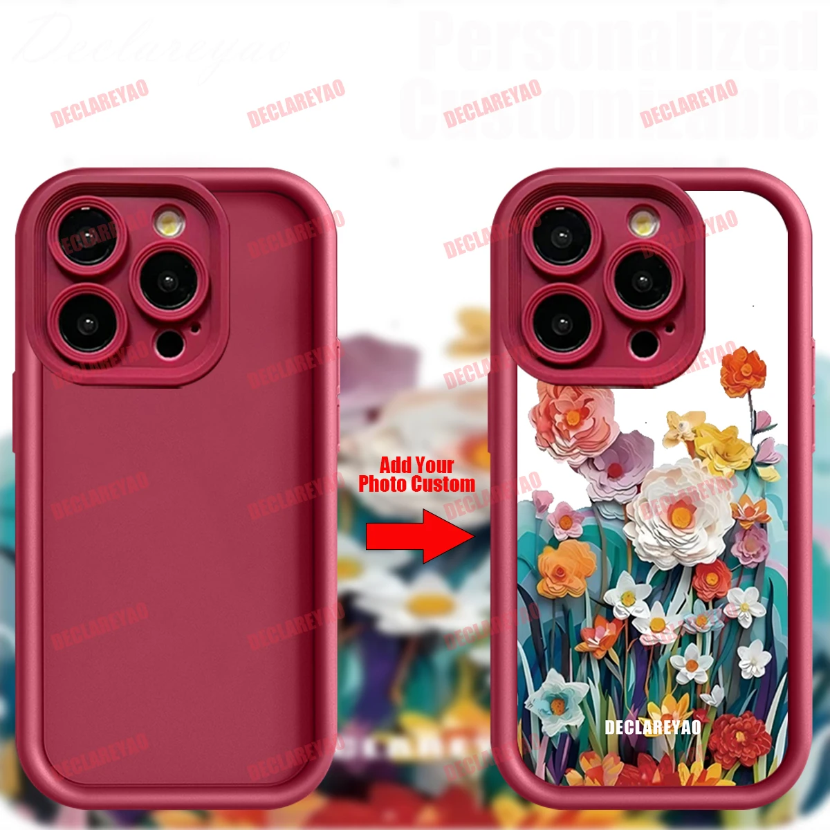 Personalized DIY Customizable Image Cover For Samsung Galaxy S21 Plus S24 FE S20 S22 S23 Case Photo