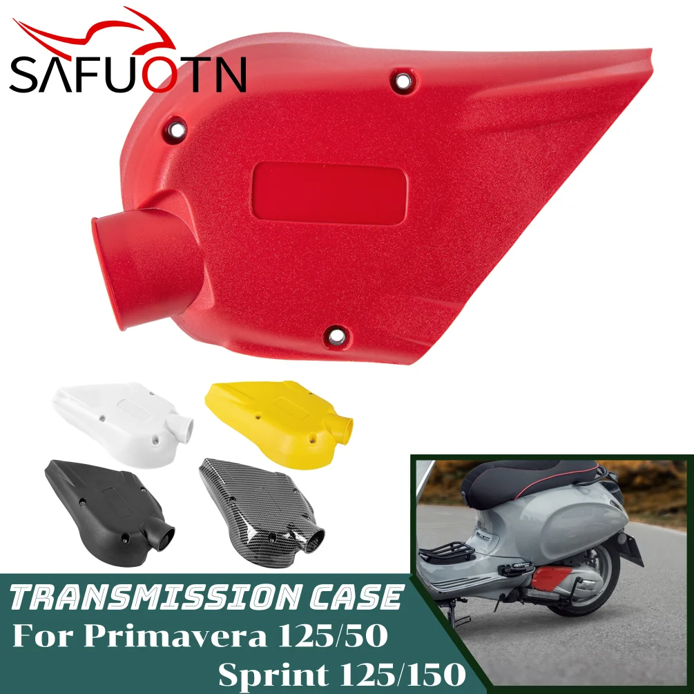 for Vespa Primavera Sprint 125 150 50 2014-2021 Transmission Case Engine Protector Cover Motorcycle Sprint125 Accrssories