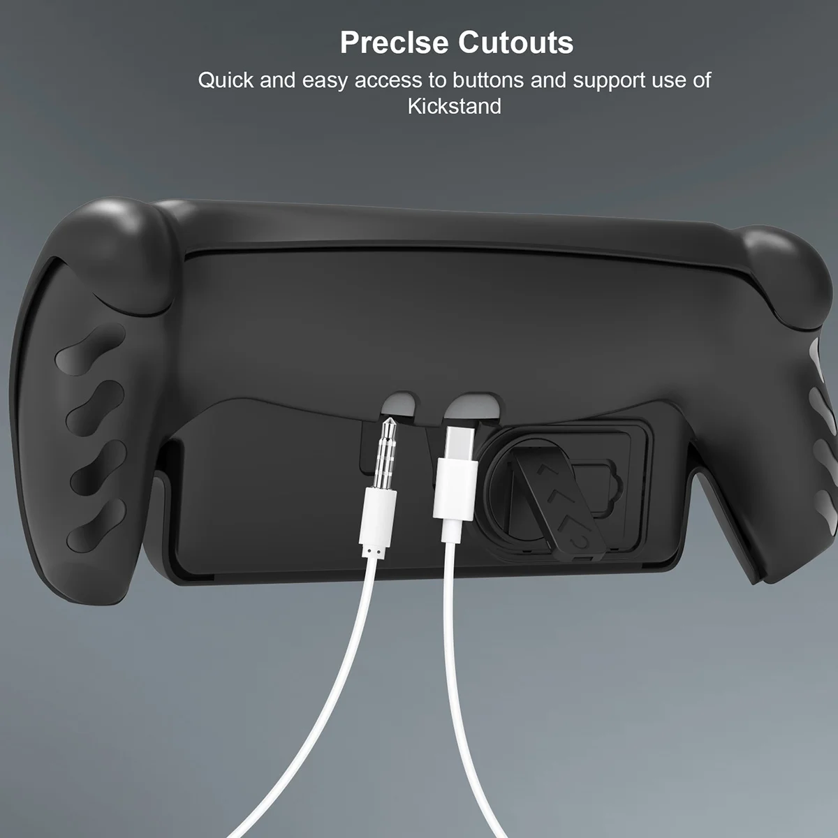 

【Прямая цена】Для портативного чехла из ТПУ PS5 Portal со складной подставкой, защитный чехол для портативной игры PS5, черный