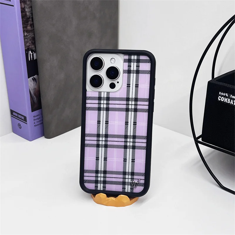 Wildflower موضة ثلاثية الأبعاد الصفصاف مسمار روز حالات آيفون 12 13 14 15 16 برو ماكس بلس 17 برو كاوبوي الربط القماش wf جراب هاتف #2