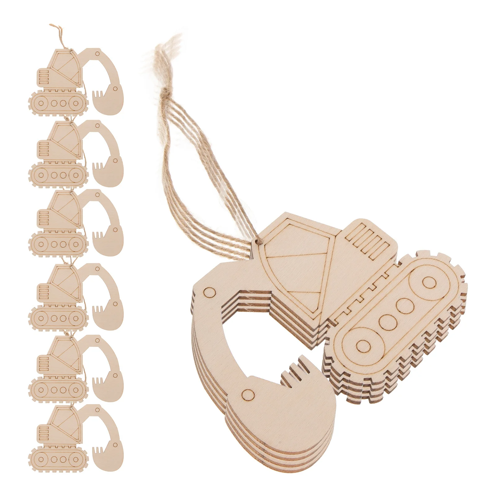 1 مجموعة حفارة شرائح الخشب لم تنته اللون البيج DIY بها بنفسك الحرفية رقاقة حواف ناعمة لا لدغ أقراص الخشب قطع فارغة