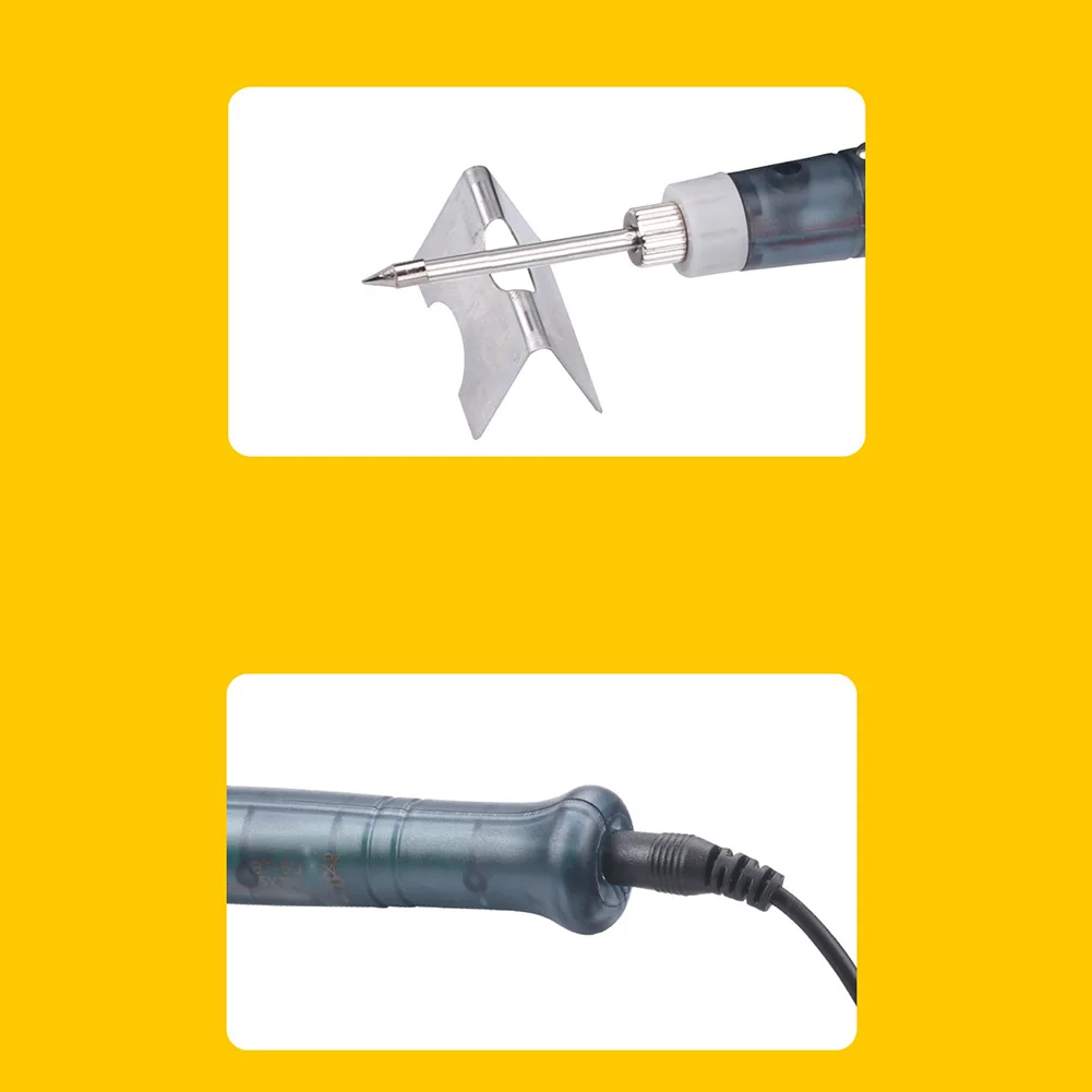 USB Soldering Iron 5V 8W Compact Pen Shaped Soldering Tool for Beginners and Professionals in Electronics Assembly