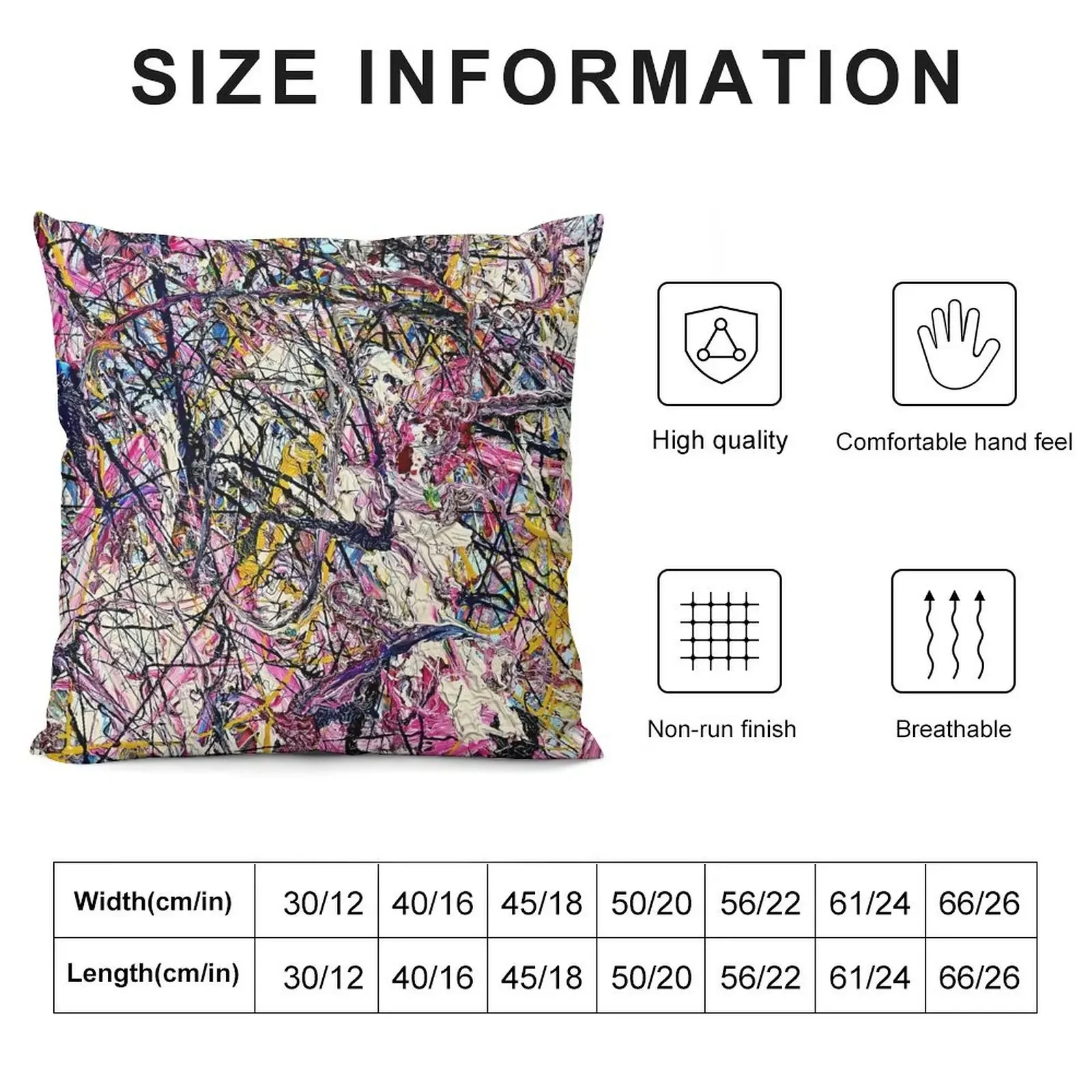 Jackson pollock Throw Pillow christmas pillowcases sleeping pillows Sofa Pillow Cover pillow