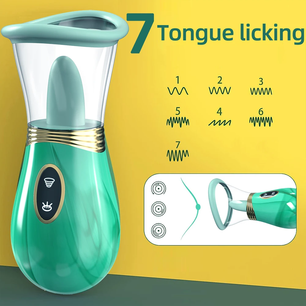 Clitoride Lingua Leccare Vibratore Giocattoli Del Sesso Femminile per Le Donne Bocca Mordere Stimolatore Clitoride Orale Succhiare Capezzolo Orgasmo Prodotto Per Adulti