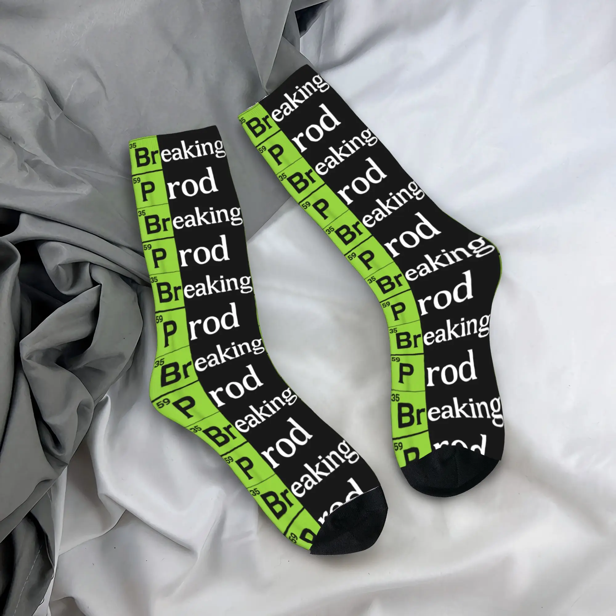 

Забавные носки Breaking Prod для DevOps, нескользящие, мягкие, для пар, для активного отдыха, осенние, с забавным принтом