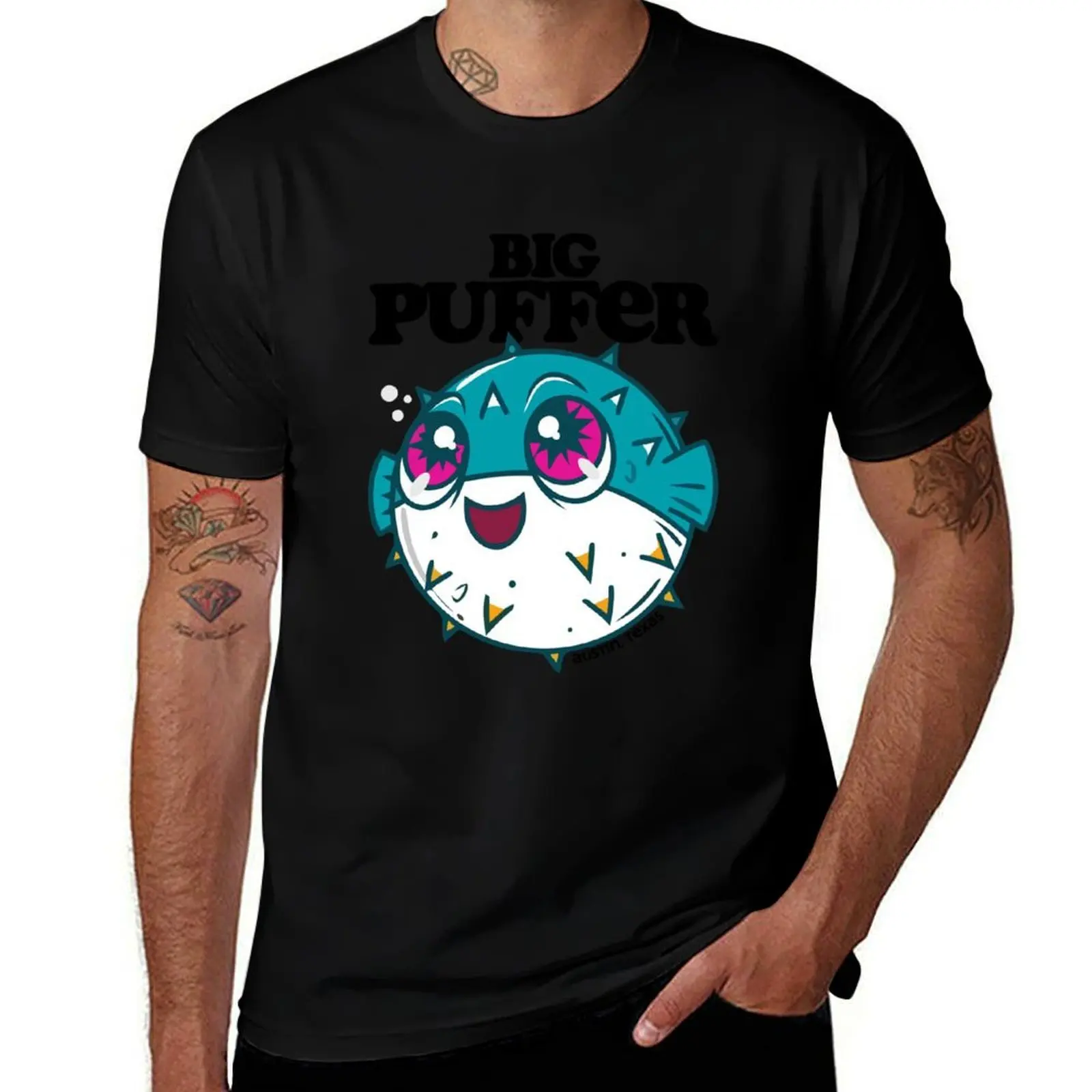 Bigpuffer Merch Big Puffer Logo T-Shirt Work Wear Short Sleeve T-Shirt