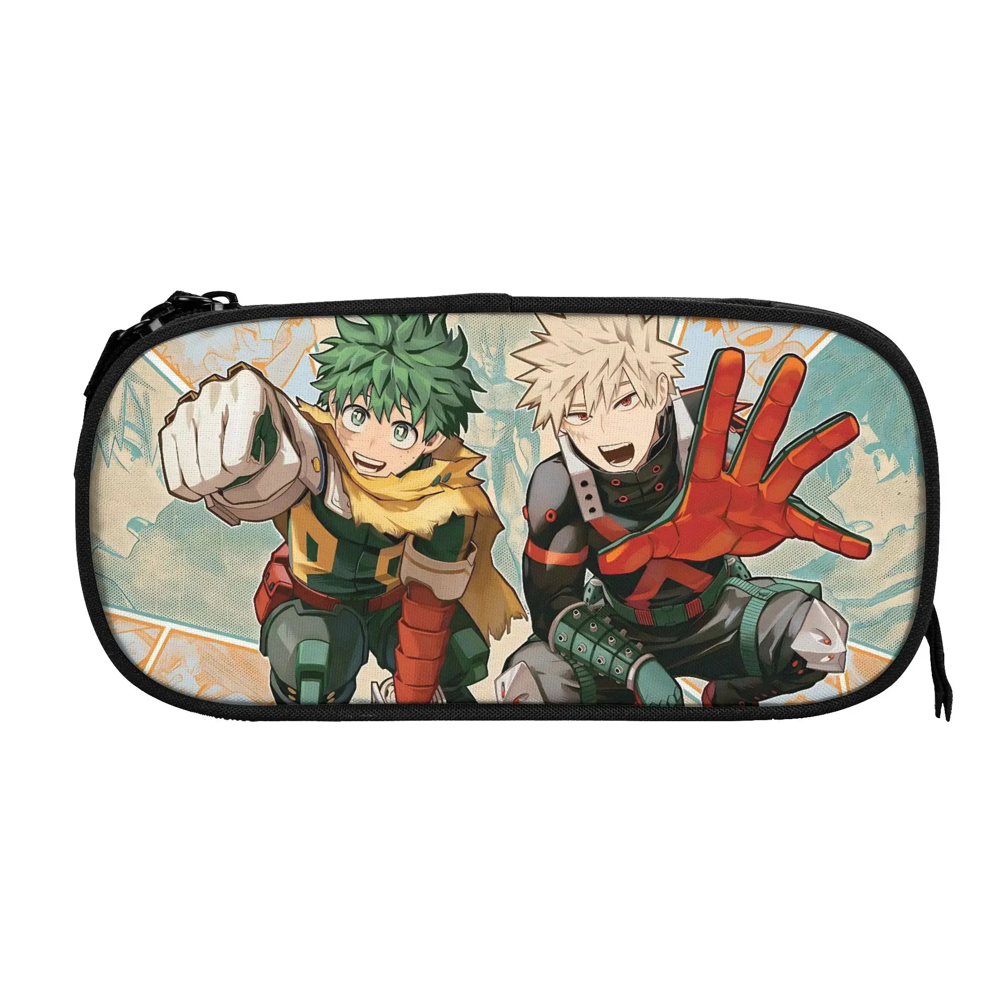 My Hero Academia Bakugo Pencil Cases Lovely  Pen Bag Kids Students School Cosmetic Pencilcases