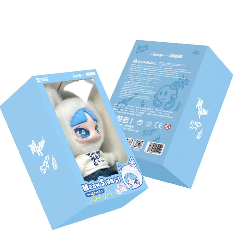 

Слепая коробка INNS' I Heard Series Cute INN Фигурка Mystery Box Kawaii ПВХ Аниме Фигурка Сумка-сюрприз Модель Кукла Игрушка