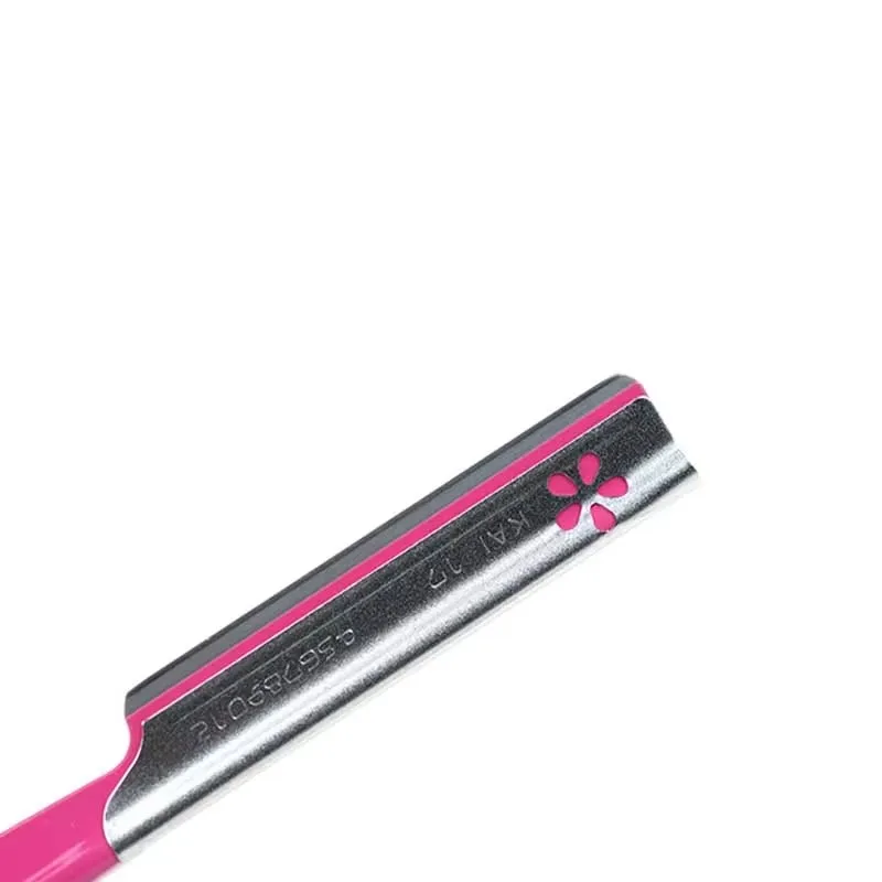 5/10 قطعة مجموعات آلة إزالة الشعر الحاجب الوجه شفرة ماكينة حلاقة المحمولة الفولاذ المقاوم للصدأ إزالة الشعر سلامة الحاجب قطع أدوات ماكياج امرأة #3