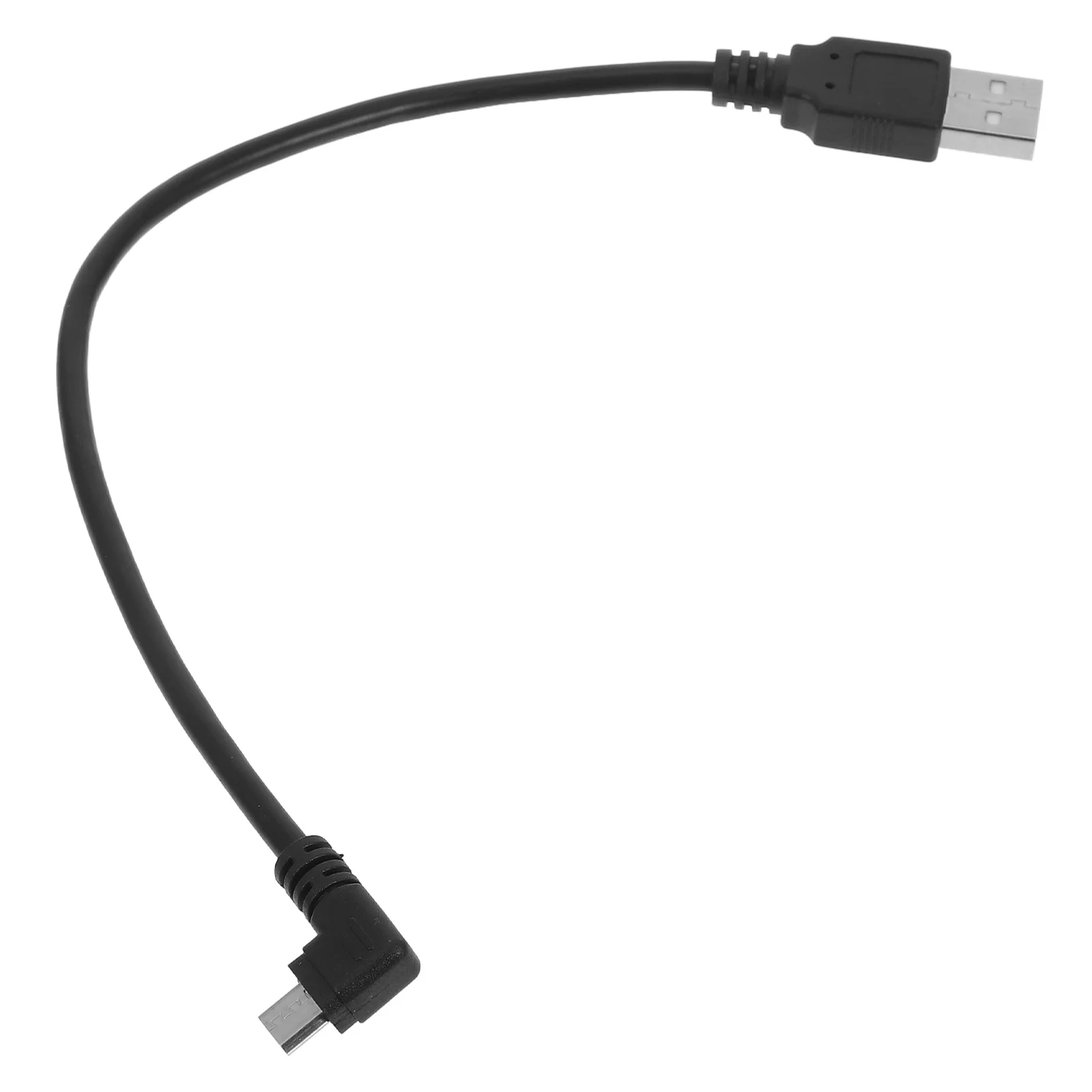 

Dual Right Angle Micro Charging Cable Fast Data Sturdy Durable Compatible With Android Devices Travel Home Use Usb Cord