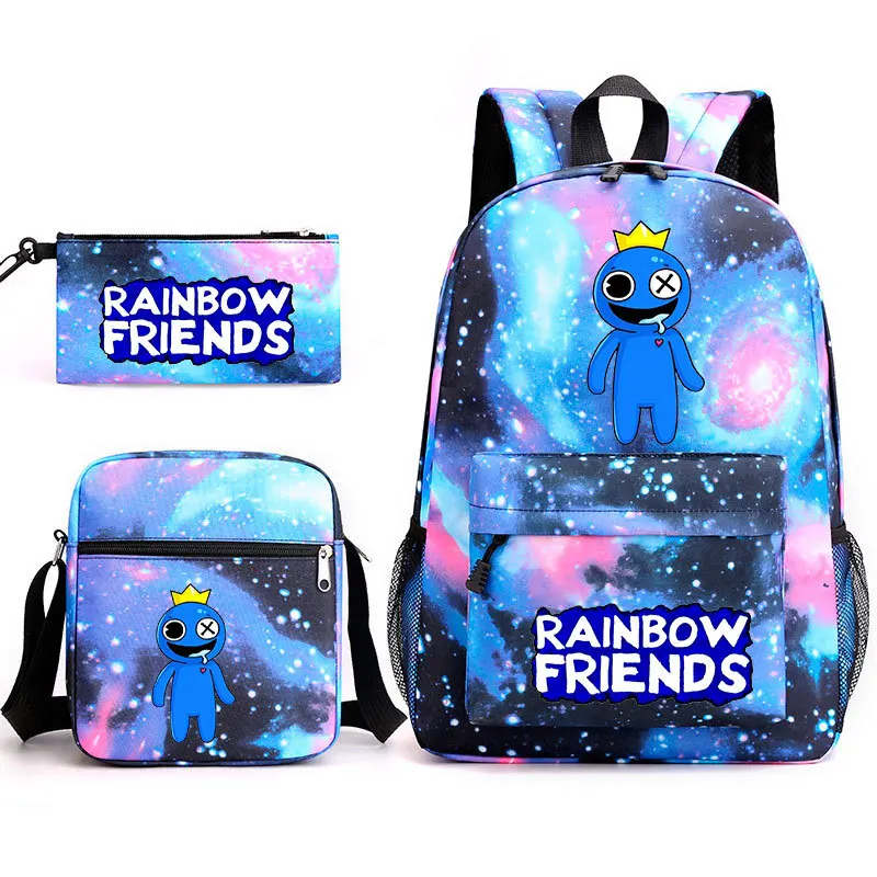 Gioco Rainbow Friend zaino zainetto borsa a tracolla astuccio per bambini studenti