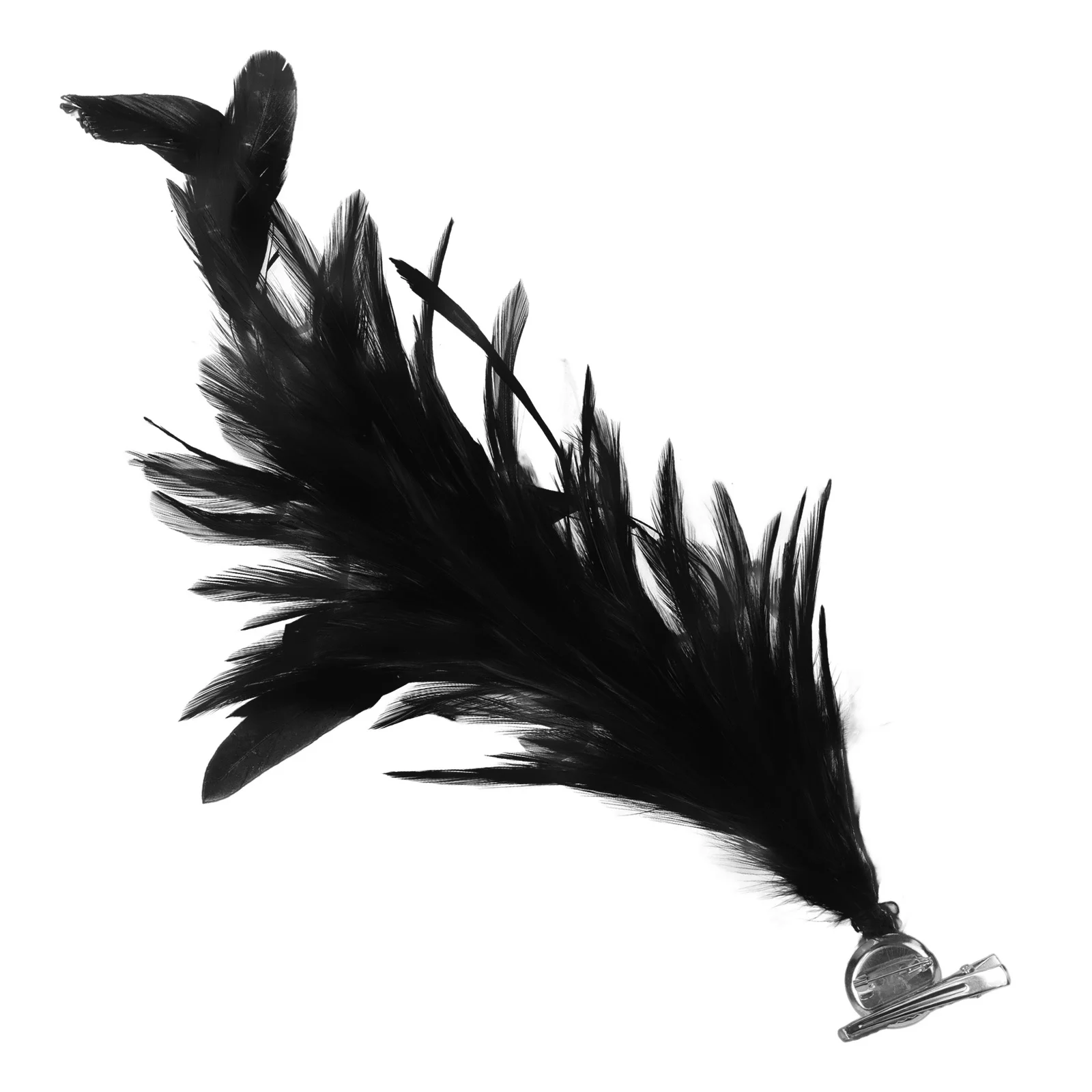 

Plume Hair Clips For Women Bridal Wedding Hair Accessories Decorative Fashion Plumage Headpiece Cute Girl Aesthetic