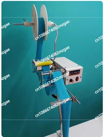 Automatic Elastic Band Feeding System, Edge Binding Attachment with Tape Feeder for Overlock Machine