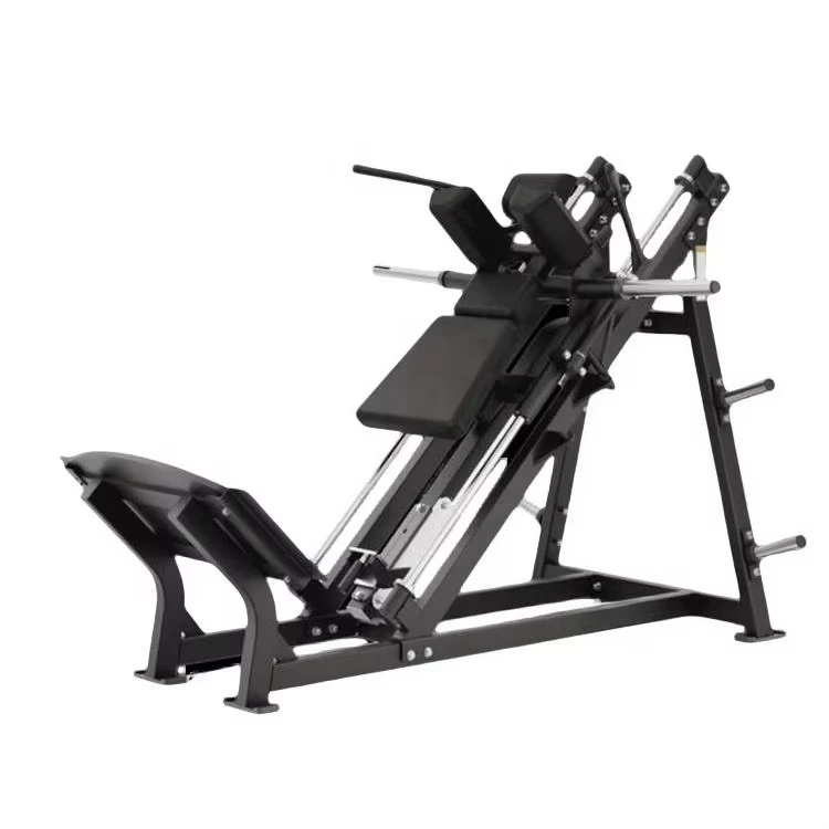 Commercial Gym Fitness Equipment Unisex 45 Degree Sloping Squatting Machine Back Pedal Trainer and Leg Strength Rack