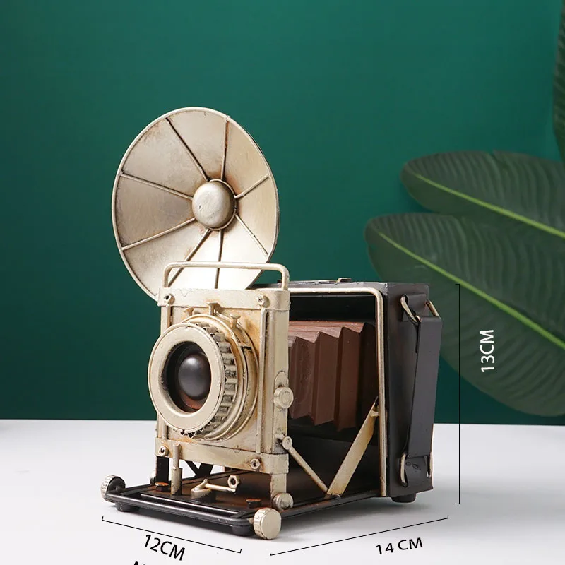 Vintage Retro Camera Model Decoration Simulation Old Shanghai Republic of China Style Decoration Props 1990 S Nostalgic Object