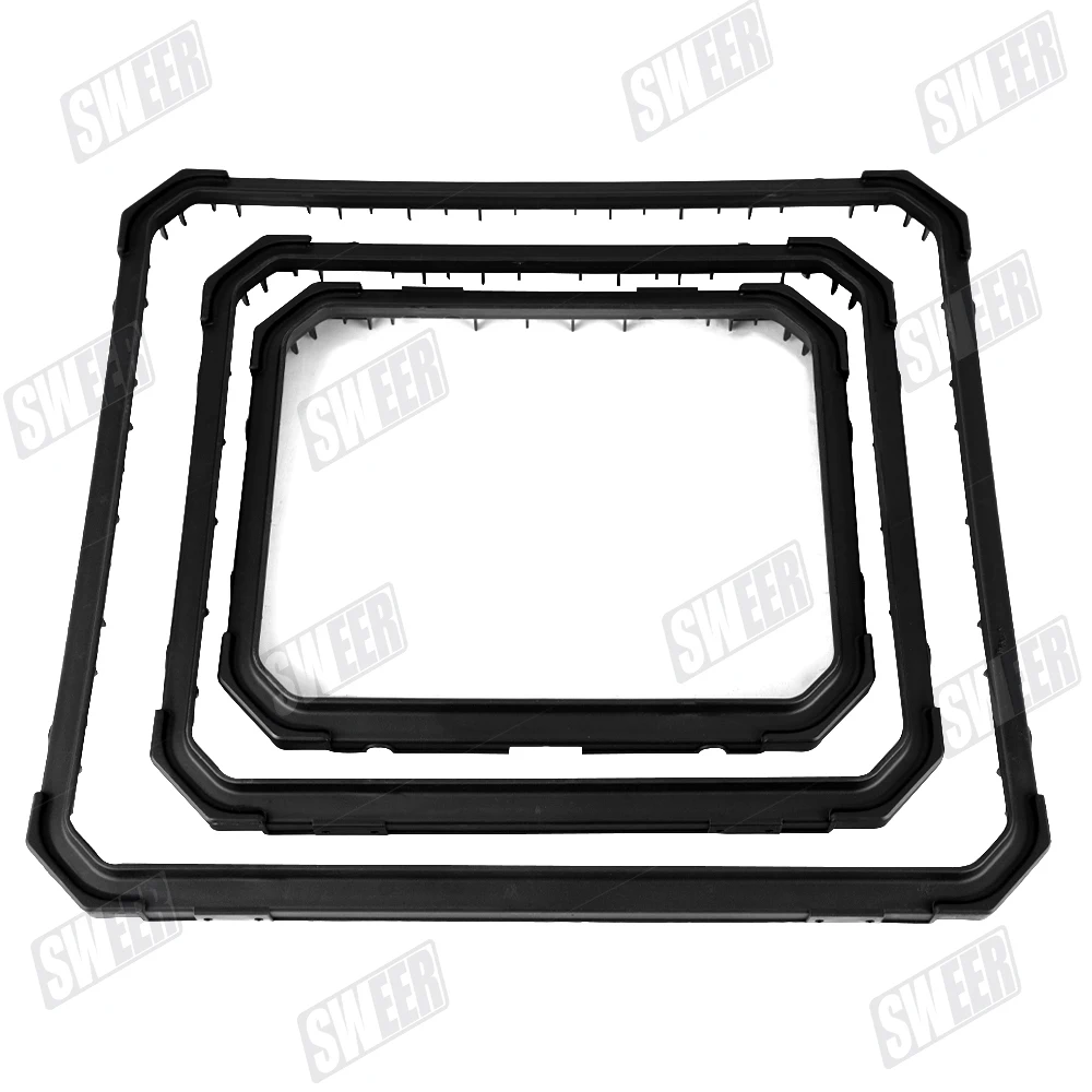 Motorcycle Tail Box Waterproof Plastic Middle Frame Universal For 36L, 45L, 55L, 65L, 80L, 100L Tailbox Assembly Accessories 2