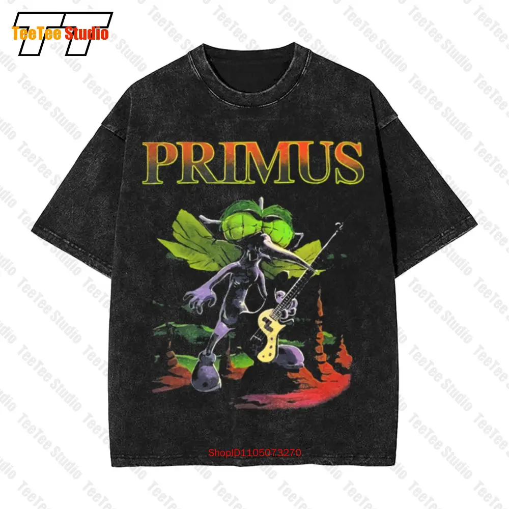 

Primus Les Claypool Punk Concert Vintage Oversized T-Shirt F6LV
