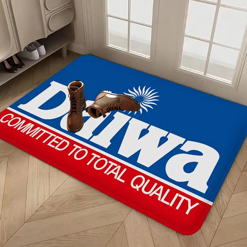 Fashion D-Daiwa Fishing Door Mat Kids Room Bedroom Decoration Balcony Anti-Slip Doormat Living Room Doormat Area Rug