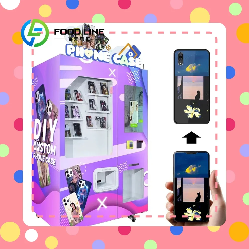 Customized Phone Case UV Printing Machine - Automation Self-Service Vending Machine for Personalized Phone Case Business