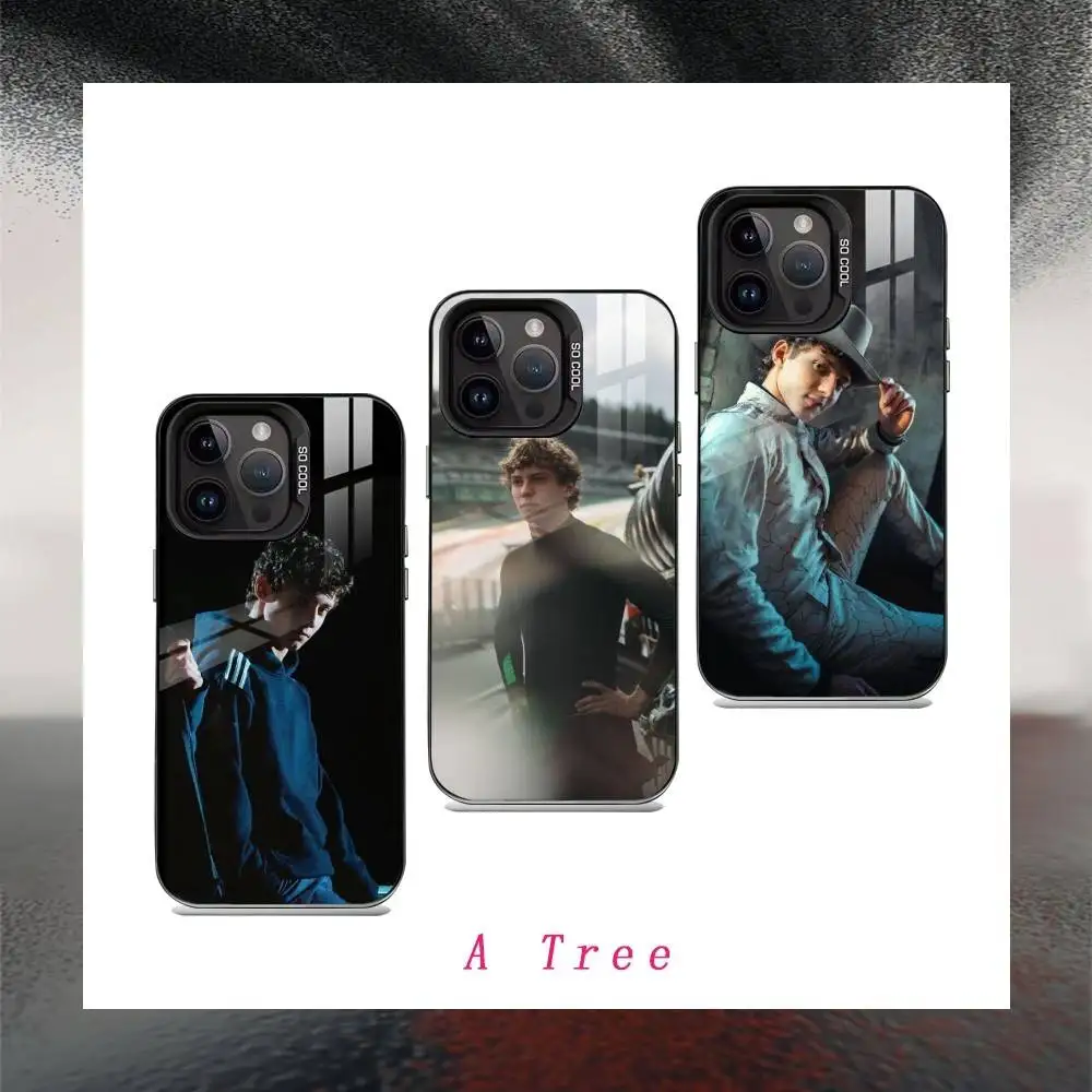 

Driver K-Kimi A-Antonelli Phone Case For IPhone 16 17 15 14 12 13 Pro Max Black Color Shockproof Cover