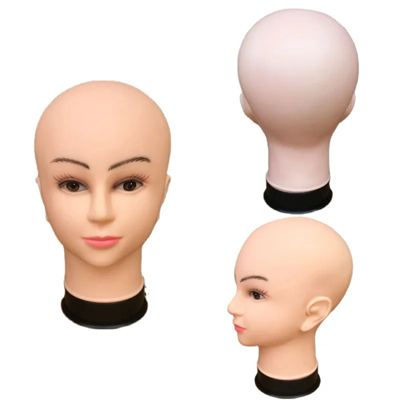 Top Selling Female Mannequin Head Without Hair For Making Wig Stand and Hat Display Cosmetology  Training Head mannequin head