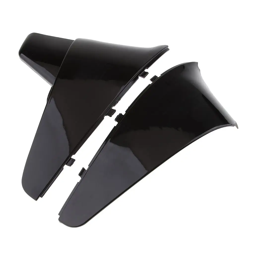 

Pack of 2pcs, Left & Right Black Battery Side Fairing Covers, Panel Oil for Shadow VT600 VLX 600 STEED400 1988-1998