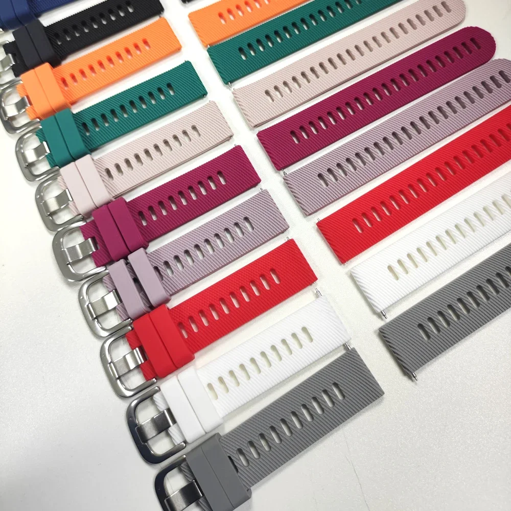 Силиконовый ремешок 22 мм для Amazfit Balance, умный ремешок на запястье, быстросъемный браслет для Amazfit Balance, аксессуары для часов