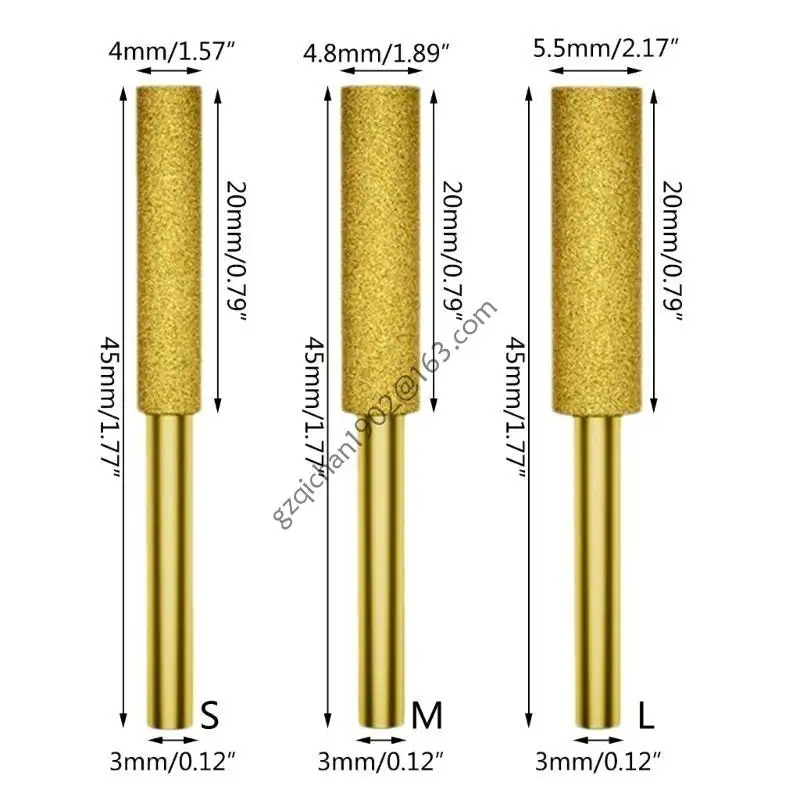 X7AB Professional Chainsraw Chain Polishing Tool Tool Chaining Tooling Tool Cutting Fast para projetos e DIY