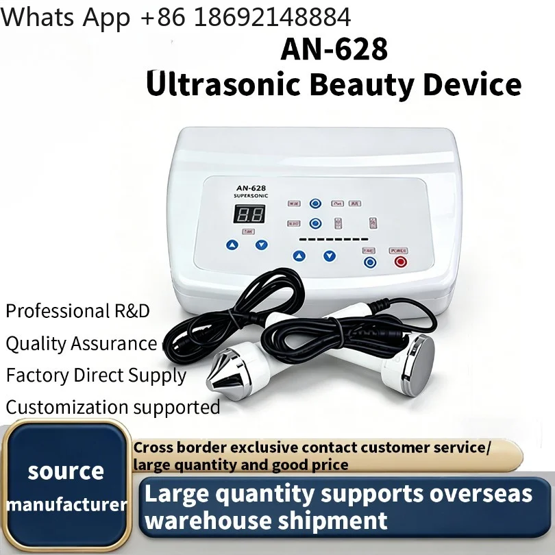

New double head sound wave introducer 1M Hz whitening facial whitening beauty instrument in stock