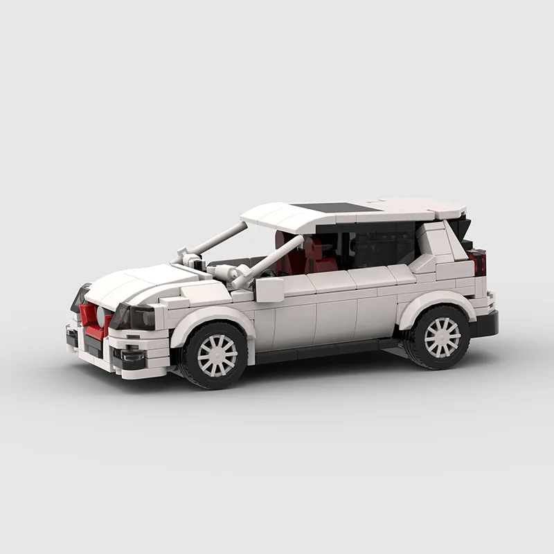 

MOC White Sports Cars Building Blocks Bricks DIY Sets Gifts Toys For Boys & Girls & Adults 393PCS