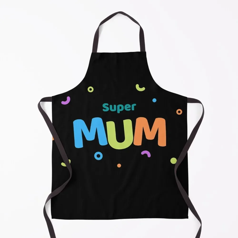 

SuperMum Cute Mothers Day Gifts For Mothers Mothers Day Gift Apron Kitchen accessories Chef Uniform For Men For Cooking Apron