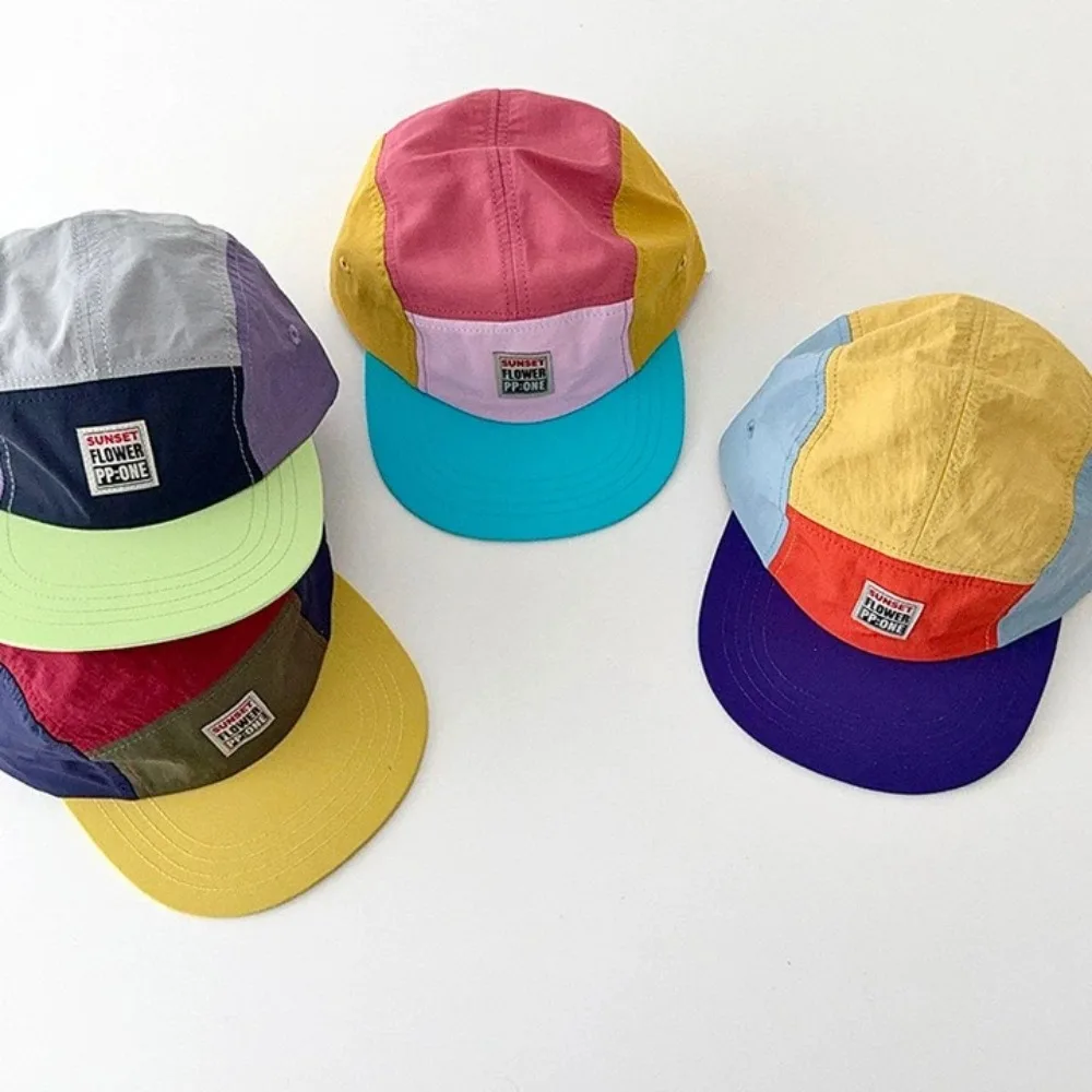 Casual Japanese Style Hip-hop Hats 5 Panel Thin Flat Brimmed Baseball Cap Quick-drying Breathable Sunscreen Hat Unisex