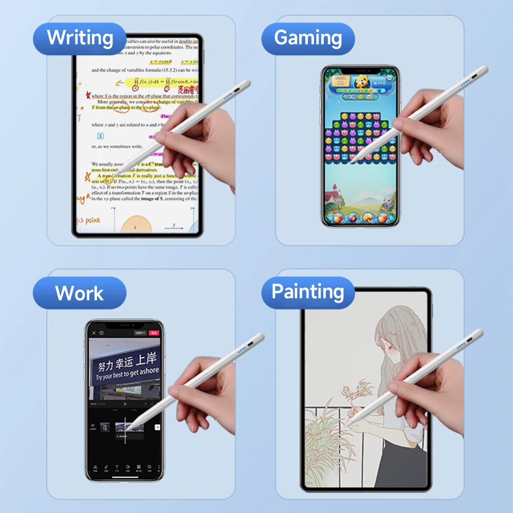 Uniwersalny rysik do tabletów z systemem Android Telefon komórkowy Pióro dotykowe do iPhone'a Pióro pojemnościowe do tabletu XIAOMI HUAWEI Samsung — zdjęcie 3