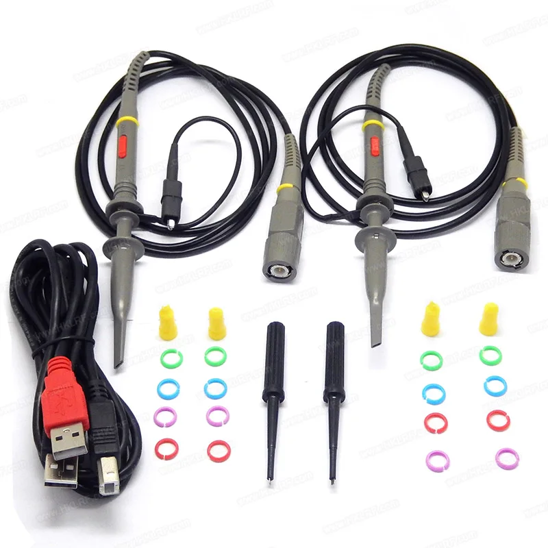 Oscilloscopio digitale USB basato su PC Hantek 6022BE 2CH 20 MHz 48 MSa/s