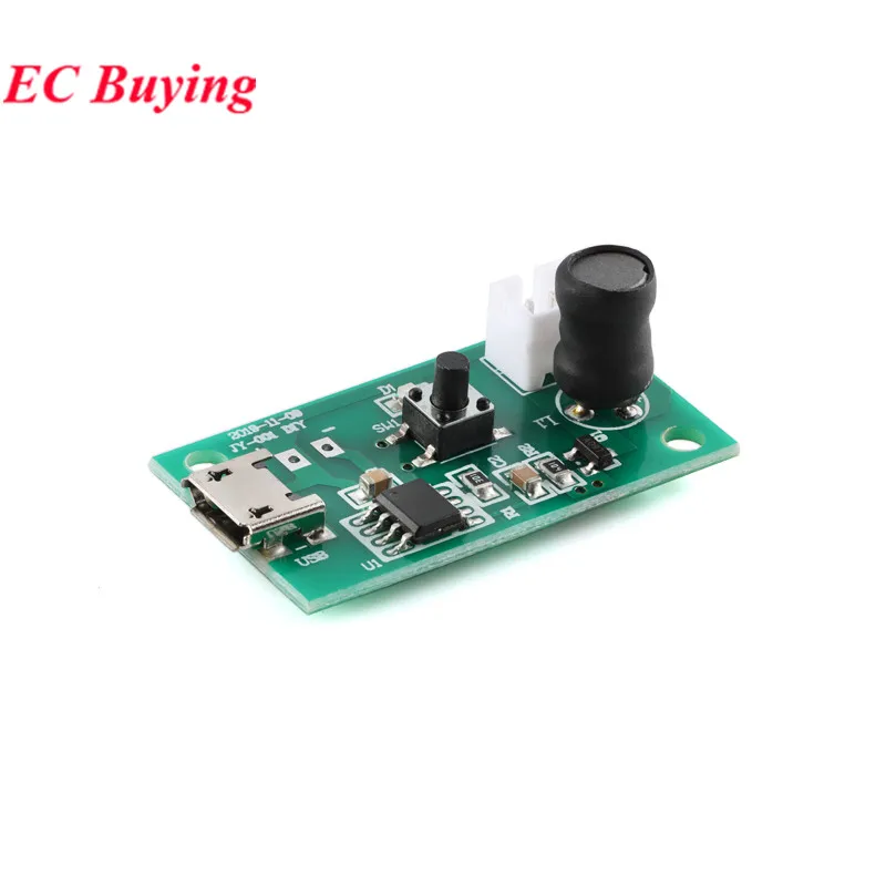 USB Mini Humidifier DIY Kits Mist Maker and Driver Circuit Board Fogger Atomization Film Atomizer Sheet USB Spray Module