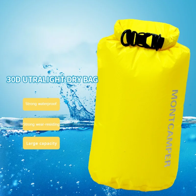 3/5/10/20/35L Dry Bag Sack Nylon Ultralight Drifting Swimming Clothes Storage Bag Pack Waterproof Rafting Kayaking Sport Bag image 2