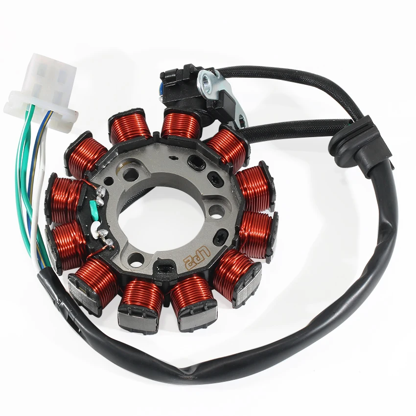 

Motorcyle Magneto Generator Stator Coil For Honda NXR150 Bros Ks NXR150 Bros Es NXR150 Bros Esd OEM:31120-KRE-B01 Stator Coil