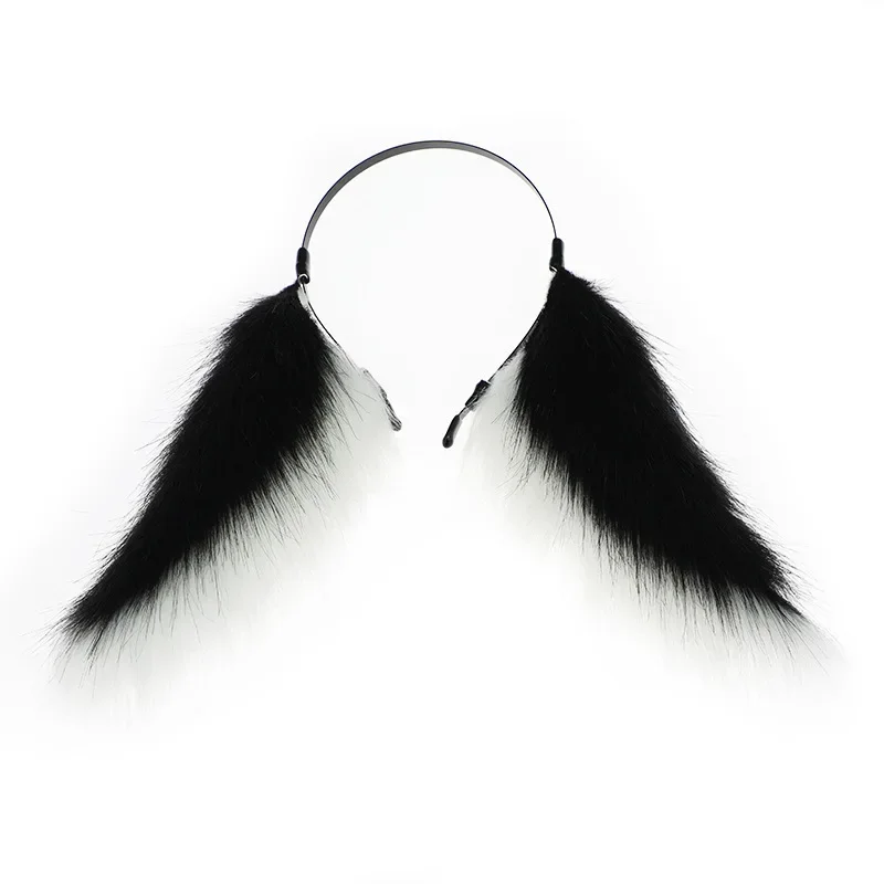 อะนิเมะใหม่ Pendulous หูอุปกรณ์เสริม KC Live TV Headdress ฟ็อกซ์หูผม Hoop Fox สาวฮาโลวีนคอสเพลย์ Props