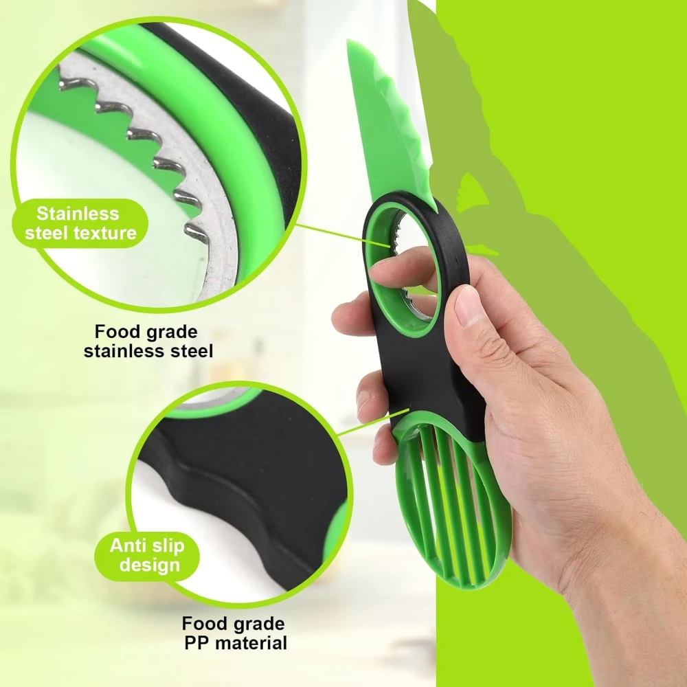 3-in-1 Avocado Slicer Tool Sta - огляд і ціна Avocado Slicer Tool