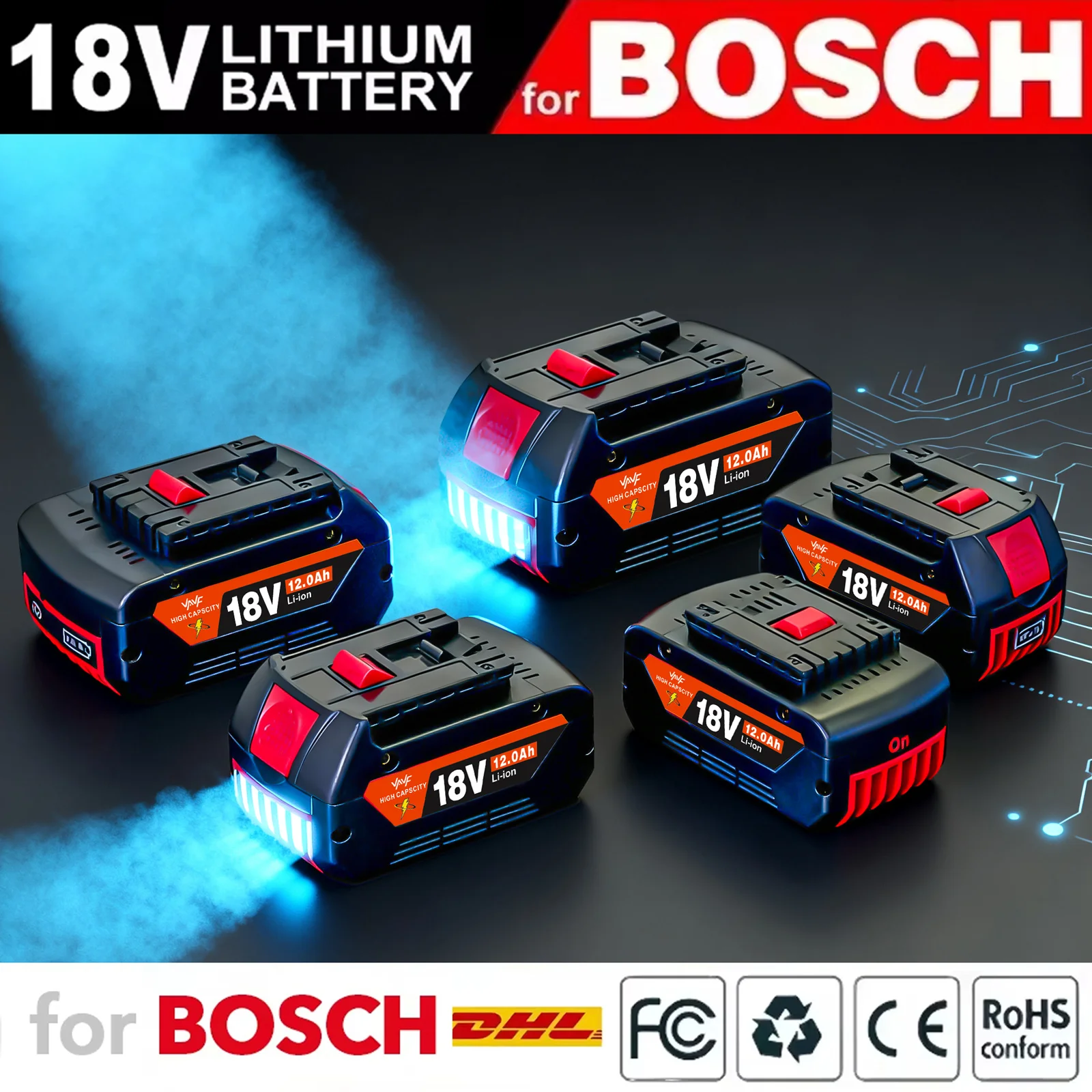 18V 12000Mah For Bo… - image