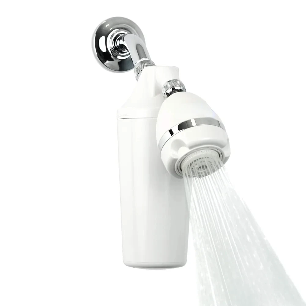 

Filtered Shower Head - Max Flow Rate w/ Adjustable Showerhead - Reduces Over 90% of Chlorine from Hard Water