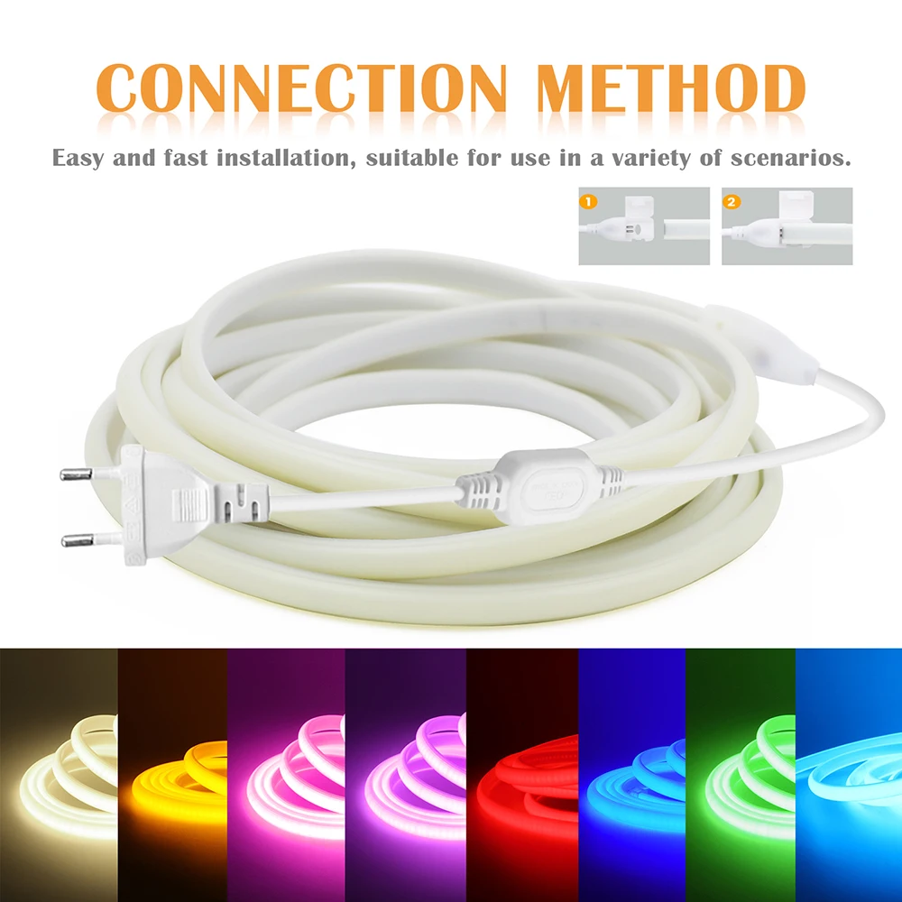 288LEDs/m COB LEDネオンライト 220V調光 - Decor Lighting Hours のレビューと価格