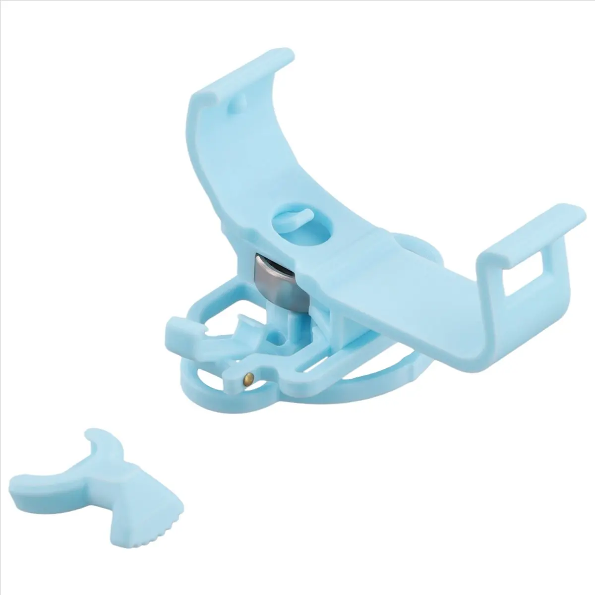 【ELEVATE LIFE】Mini Steering Wheel Controller Gamepad Racing Steering Wheel for Racing Games, Simulation Games Blue
