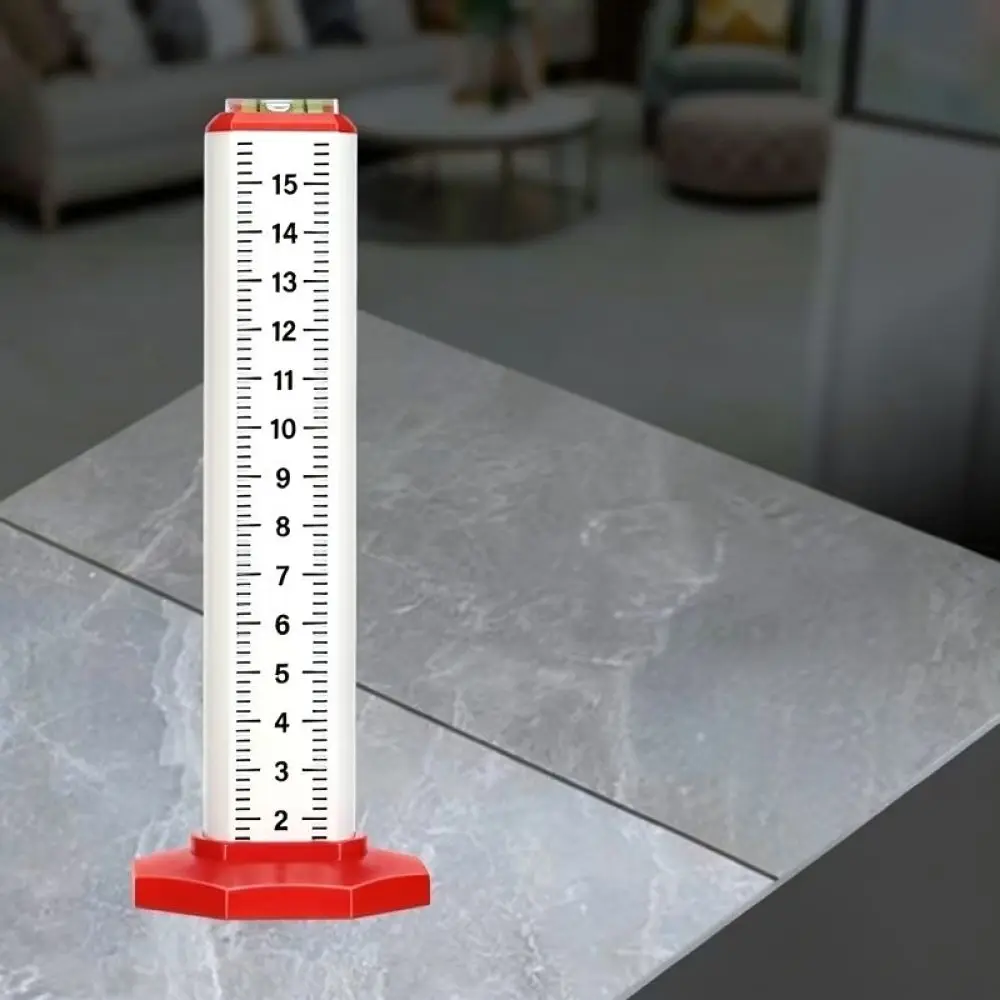 Tile Leveling Locator Ruler Construction Manual Equipment For Ceramic Flooring Precise Alignment And Flatness Adjustment System