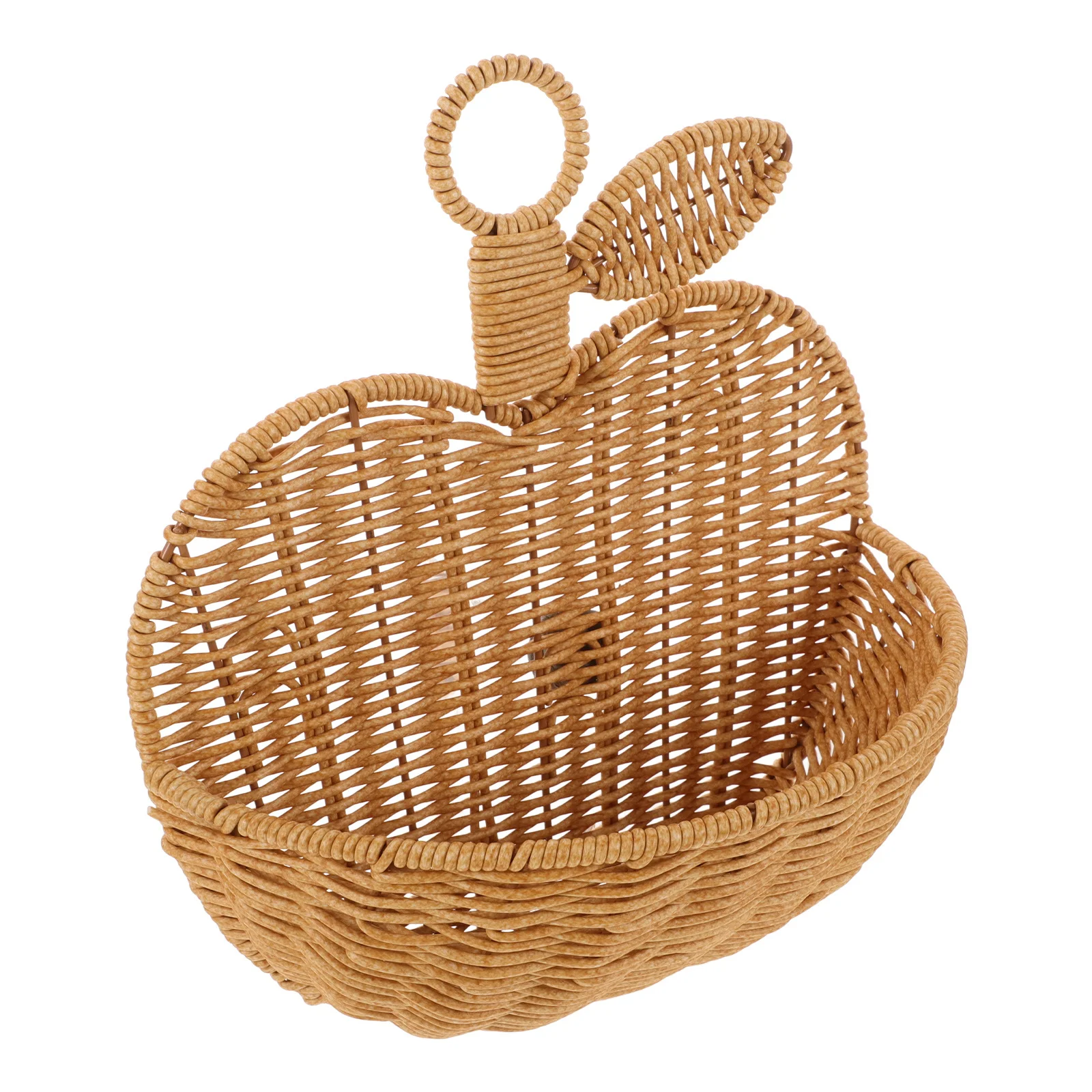 

Woven Rattan Storage Baskets Hanging Kitchen Organizer For Fruits Vegetables Decorative Wall Baskets Small Vegetable Hanging