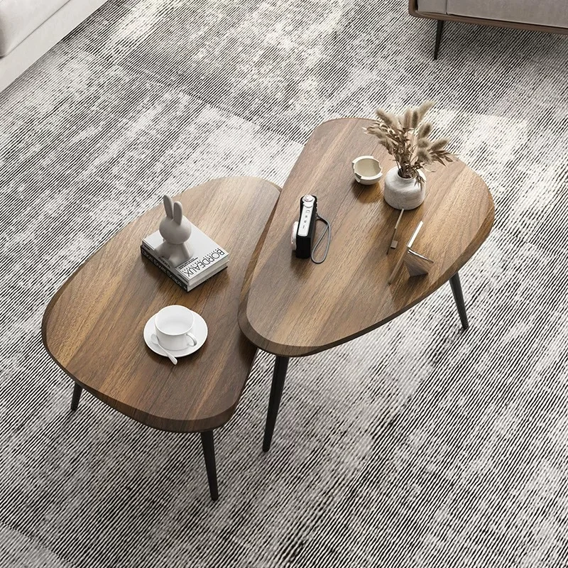 

Creative Living Room Small Coffee Table Combination Special-shaped Nordic Simple Balcony Tea Table Casual Coffee Table