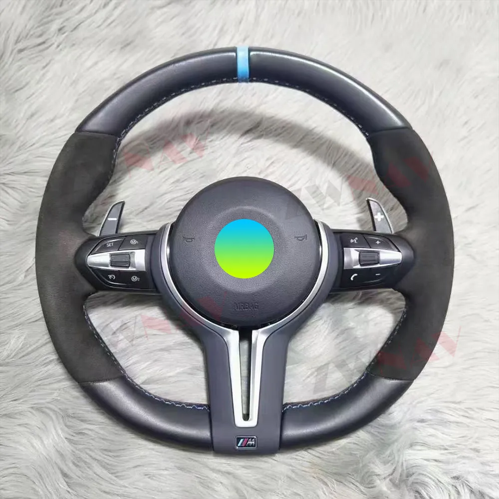 

Car Steering Wheel Assembly FOR BMW F01 F02 F03 F10 F11 F23 F30 F33 Carbon Fiber Retrofit Interior Auto Electronic Accessories