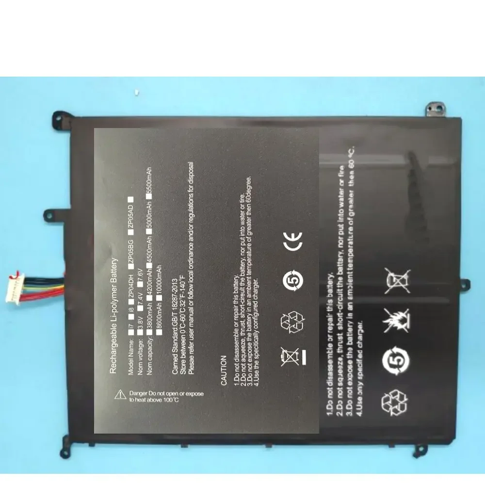 

size replacement battery 7.6v 5000mah 38wh for CHUWI AeroBook G139 CWI510 HW-34154184 batteries+tools